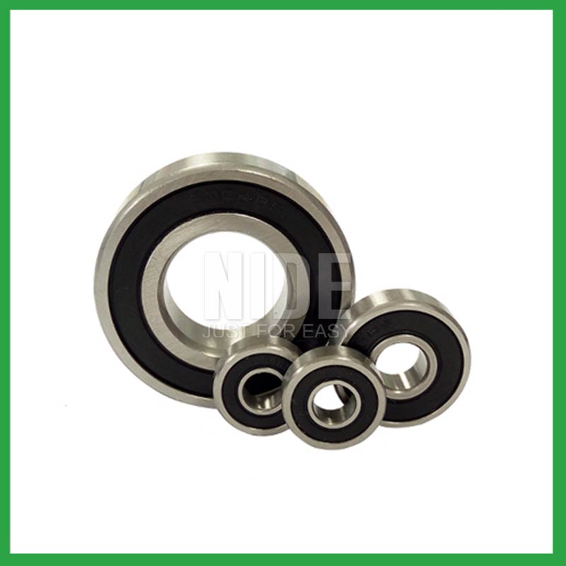 How do different ball bearing designs, such as deep groove, angular contact, or thrust bearings, cater to specific applications?