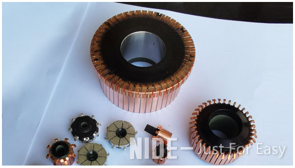 DC motor commutator 