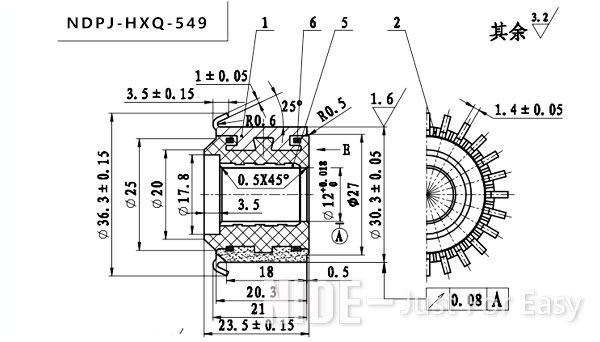 AC MOTOR commutator-91