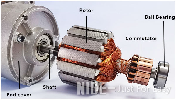 motor component commutator