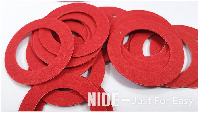 Red Steel Paper Gasket