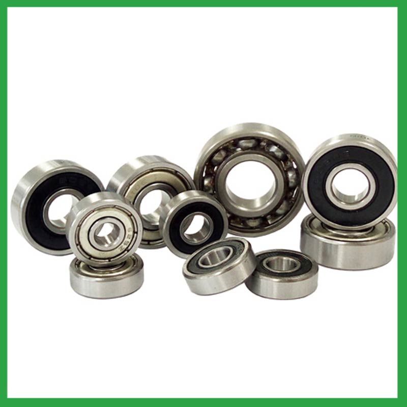 How do different ball bearing designs, such as deep groove, angular contact, or thrust bearings, cater to specific applications?