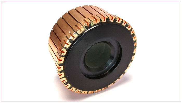 Household Fitness motor commutator
