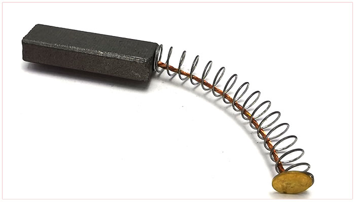 DC motor carbon brush