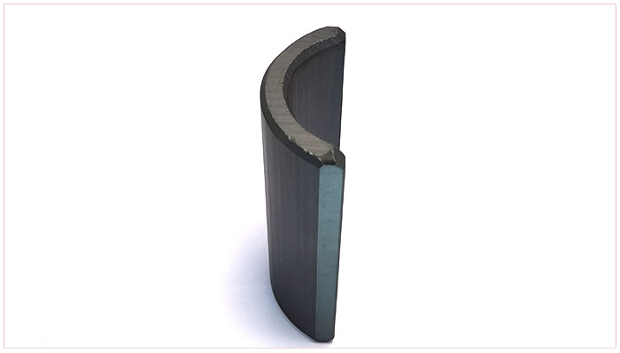 Customized ferrite magnet push rod motor magnet